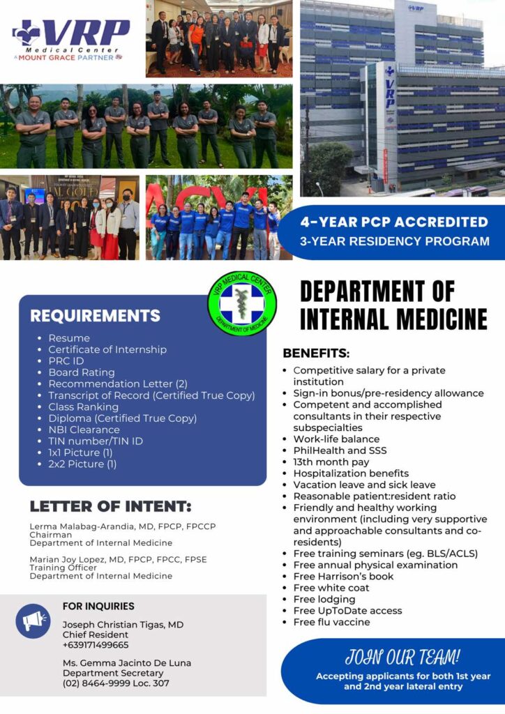 Department Of Internal Medicine